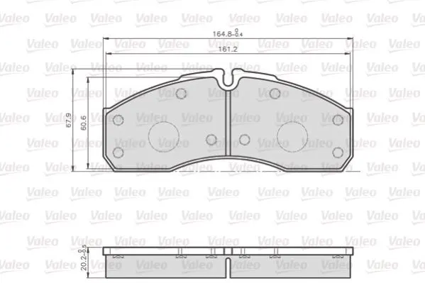 DİSK BALATA VALEO 872160