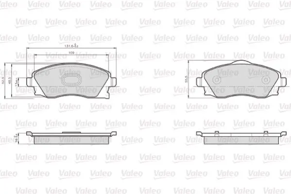 DİSK BALATA VALEO 872225