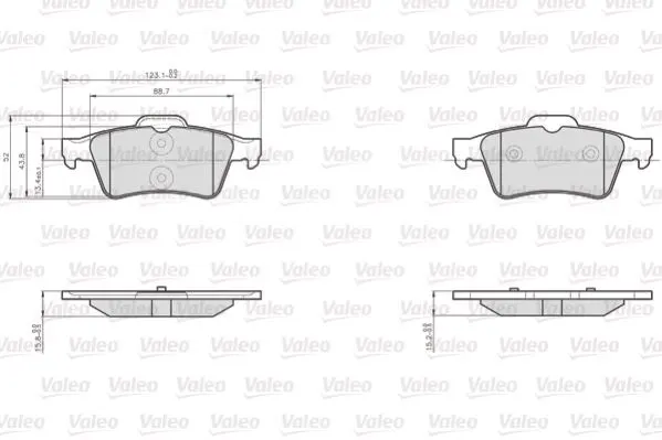 DİSK BALATA VALEO 872482