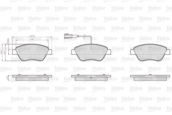 DİSK BALATA VALEO 872705
