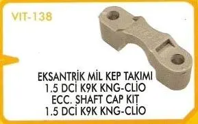 EKSANTRİK MİL KEPİ VE PARÇALARI VITESSE 138