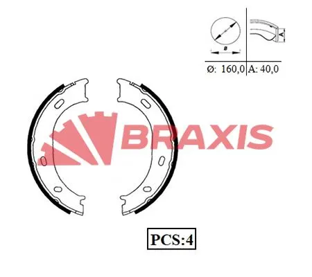 EL FREN BALATASI BRAXIS AC0039