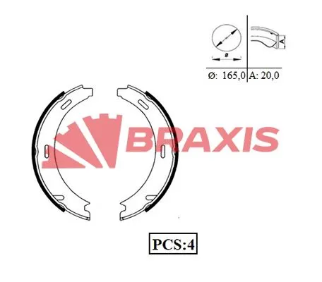 EL FREN BALATASI BRAXIS AC0041
