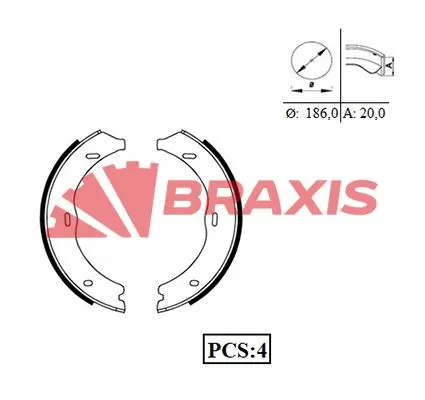 EL FREN BALATASI BRAXIS AC0066