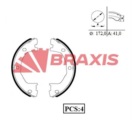 EL FREN BALATASI BRAXIS AC0075