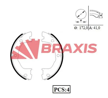 EL FREN BALATASI BRAXIS AC0076