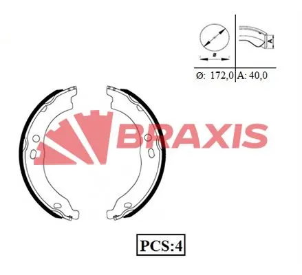 EL FREN BALATASI BRAXIS AC0078
