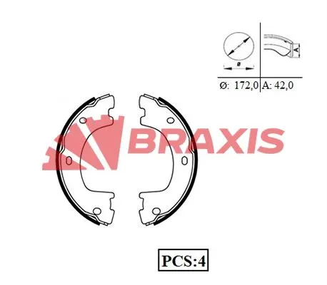 EL FREN BALATASI BRAXIS AC0084