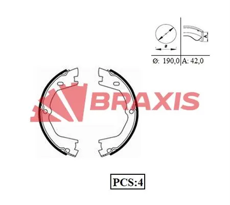 EL FREN BALATASI BRAXIS AC0088