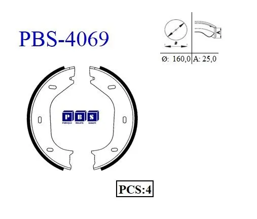 EL FREN BALATASI PBS 4069
