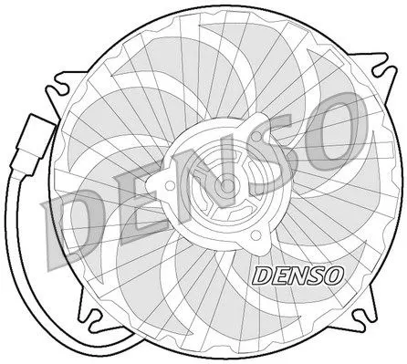 FAN MOTORU VE PARÇALARI DENSO DER21017