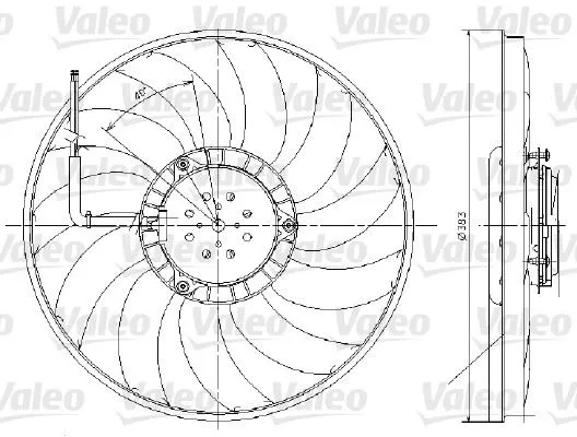 FAN MOTORU VE PARÇALARI VALEO 696017