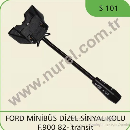 FAR SİNYAL SİLECEK KORNA KOLU VE PARÇALARI NUREL S 101