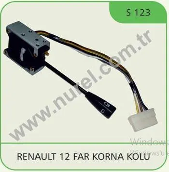 FAR SİNYAL SİLECEK KORNA KOLU VE PARÇALARI NUREL S 123