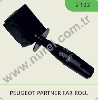 FAR SİNYAL SİLECEK KORNA KOLU VE PARÇALARI NUREL S 132