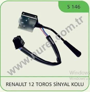 FAR SİNYAL SİLECEK KORNA KOLU VE PARÇALARI NUREL S 146