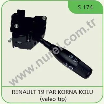 FAR SİNYAL SİLECEK KORNA KOLU VE PARÇALARI NUREL S 174