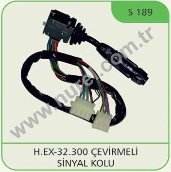 FAR SİNYAL SİLECEK KORNA KOLU VE PARÇALARI NUREL S 189