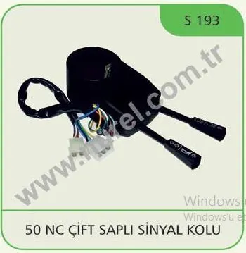 FAR SİNYAL SİLECEK KORNA KOLU VE PARÇALARI NUREL S 193