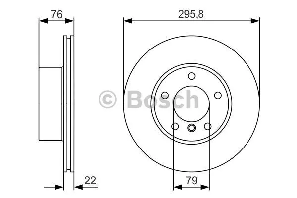 FREN DİSKİ BOSCH 0986479R72