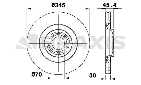 FREN DİSKİ BRAXIS AD0010