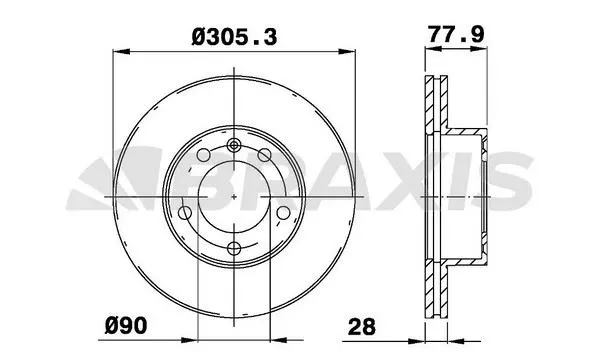FREN DİSKİ BRAXIS AD0119