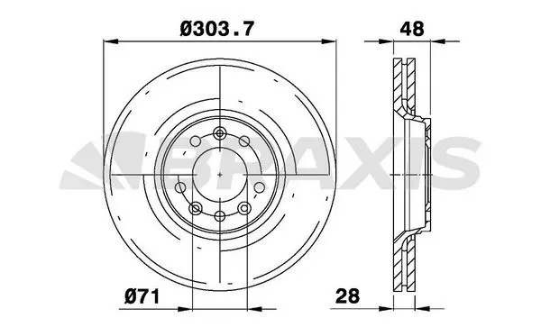 FREN DİSKİ BRAXIS AD0122