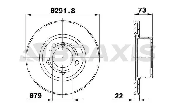 FREN DİSKİ BRAXIS AD0204