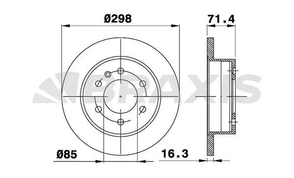 FREN DİSKİ BRAXIS AD0221