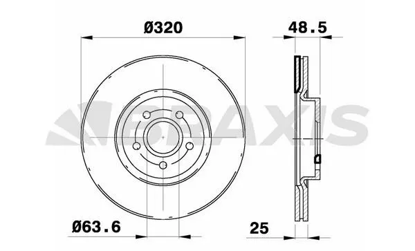 FREN DİSKİ BRAXIS AD0272