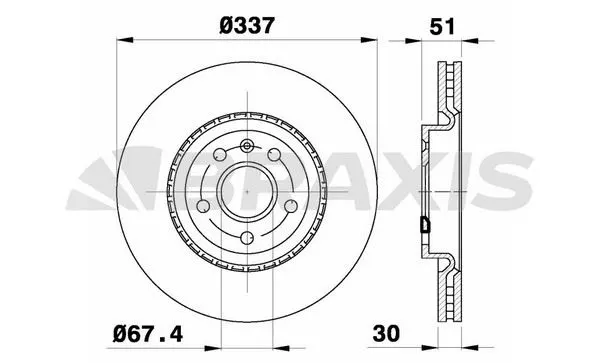FREN DİSKİ BRAXIS AD0316