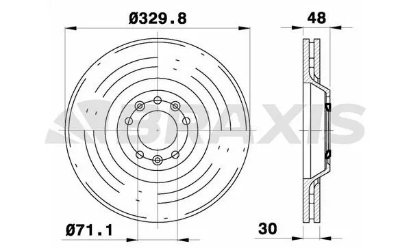 FREN DİSKİ BRAXIS AD0400