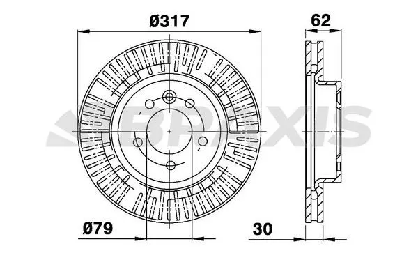 FREN DİSKİ BRAXIS AD0401