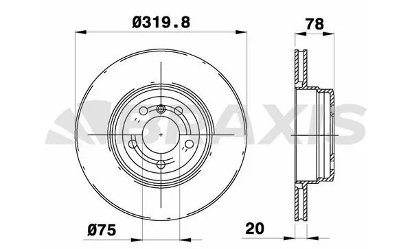 FREN DİSKİ BRAXIS AD0981