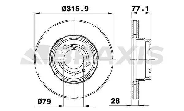 FREN DİSKİ BRAXIS AD1016