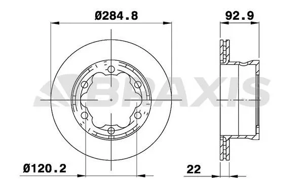 FREN DİSKİ BRAXIS AD1018