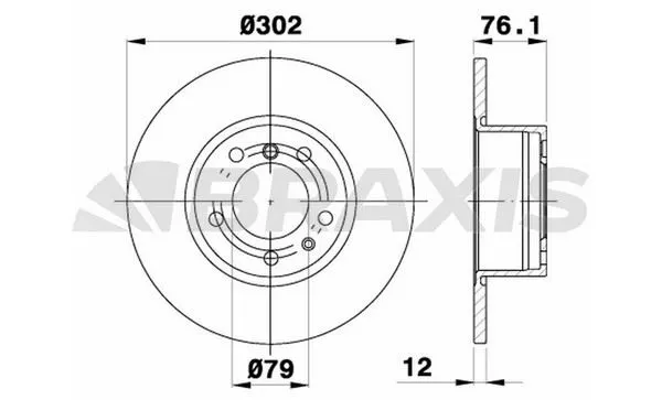 FREN DİSKİ BRAXIS AD1019