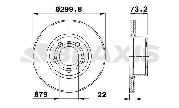 FREN DİSKİ BRAXIS AD1031