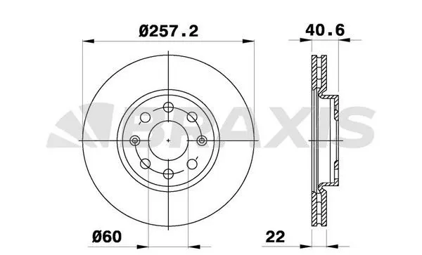 FREN DİSKİ BRAXIS AE0007