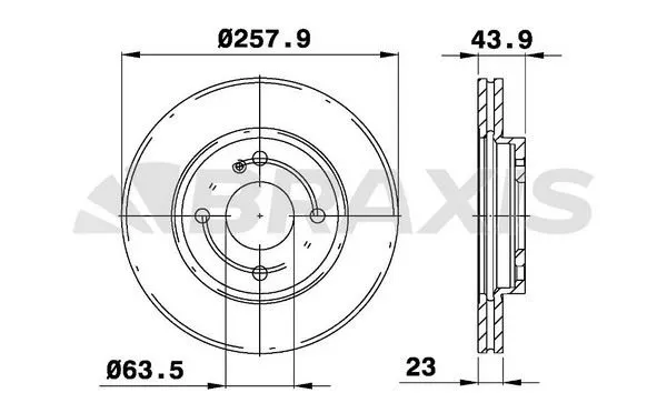 FREN DİSKİ BRAXIS AE0029