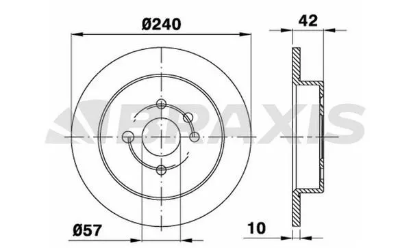FREN DİSKİ BRAXIS AE0031
