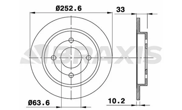 FREN DİSKİ BRAXIS AE0034