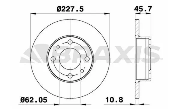 FREN DİSKİ BRAXIS AE0037