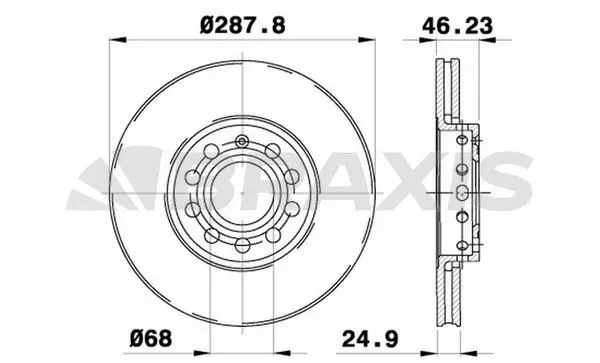FREN DİSKİ BRAXIS AE0043