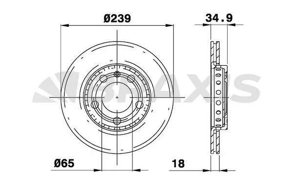 FREN DİSKİ BRAXIS AE0045