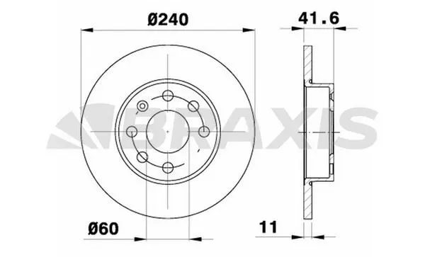 FREN DİSKİ BRAXIS AE0048