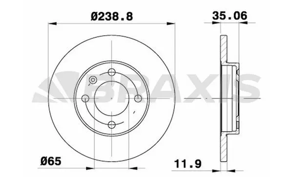 FREN DİSKİ BRAXIS AE0052