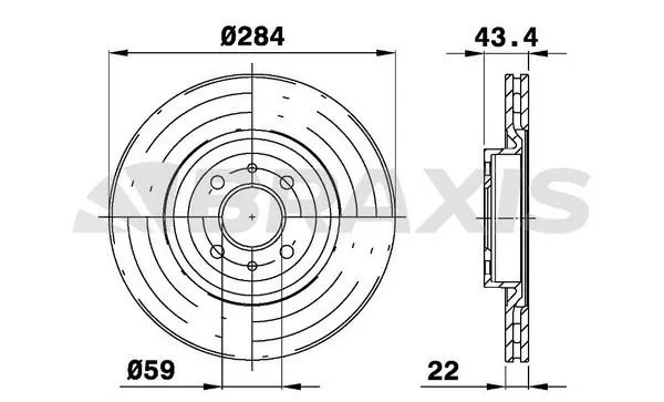 FREN DİSKİ BRAXIS AE0054