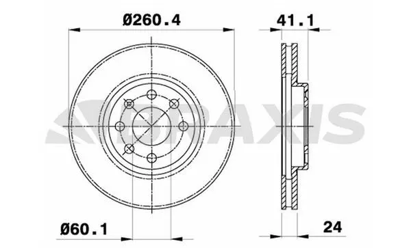 FREN DİSKİ BRAXIS AE0056