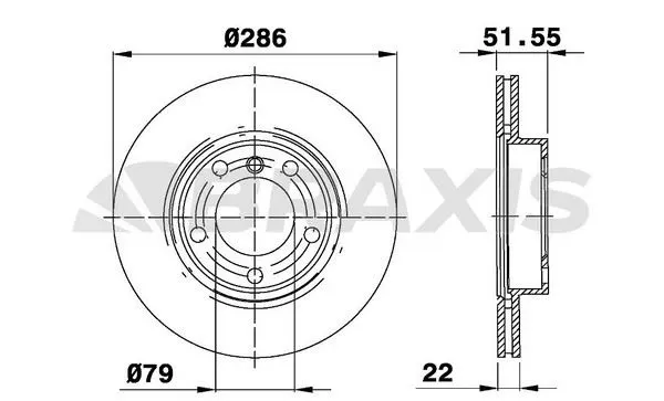FREN DİSKİ BRAXIS AE0059